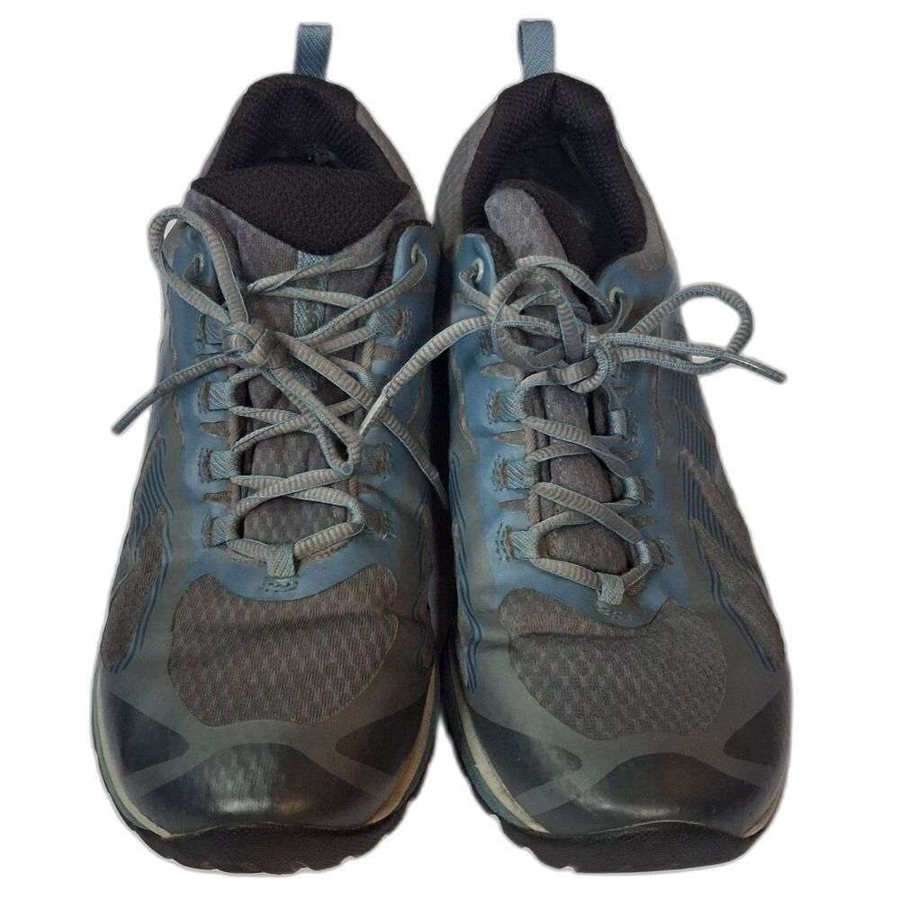 Merrell Siren Edge 3 Waterproof Gray Blue Hiking Shoes Women's 10.5W Gorpcore